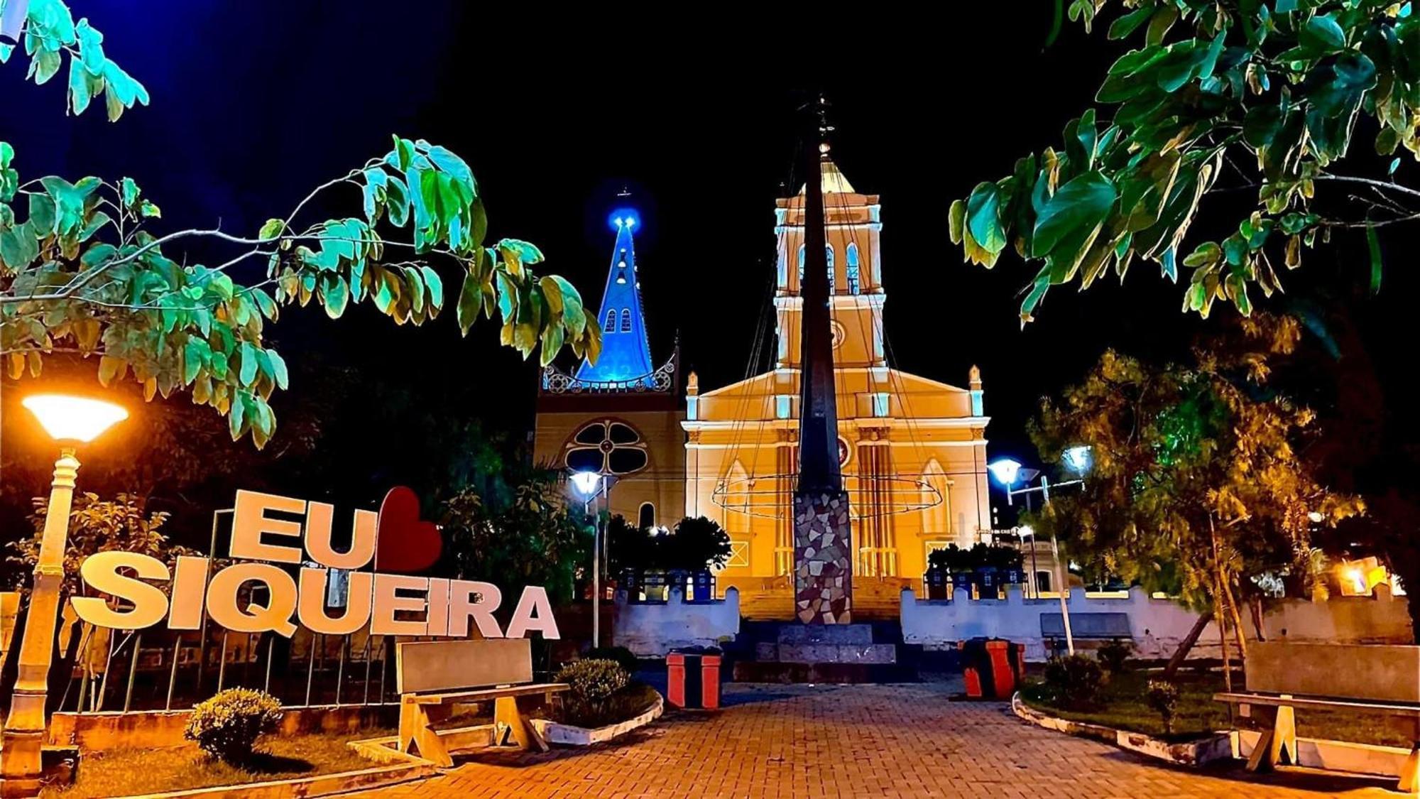 Queiroz Palace Hotel Siqueira Campos Buitenkant foto